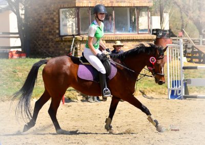 ICB training jumping show in Kyalami, August 2019