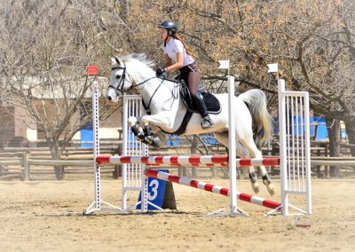 ICB training jumping show in Kyalami, August 2019