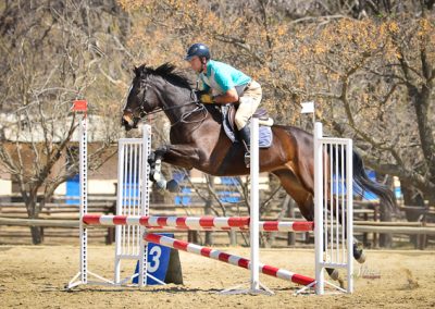 ICB training jumping show in Kyalami, August 2019