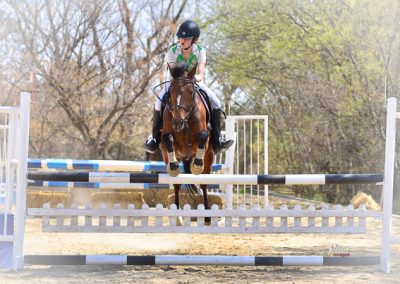 ICB training jumping show in Kyalami, August 2019