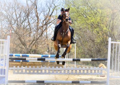 ICB training jumping show in Kyalami, August 2019